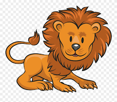 Koleksi gambar singa si raja hutan. Lion Cartoon Clip Art Gambar Kartun Hewan Singa Png Download 1343910 Pinclipart