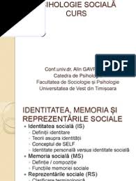 Cu stu de nţii care beneficiază de bursă. Conf Univ Dr Alin Gavreliuc Catedra De Psihologie Facultatea De Sociologie Èi Psihologie Universitatea De Vest Din TimiÈoara