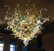 Check spelling or type a new query. Dale Chihuly Blown Glass Chandelier There Are Some Of This Type By Mr Chihuly In Gonda Bldg Des Blown Glass Chandelier Glass Ceiling Lights Glass Chandelier