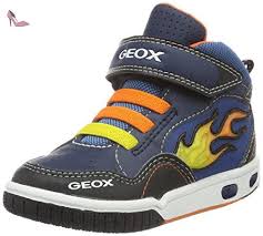 Craquez pour les nouvelles collections ugg, bensimon, converse, new balance, geox, kickers et bien d'autres encore. Geox Gregg A Sneakers Hautes Garcon Blau Navy Orangec0659 34 Eu Chaussures Geox Partner Link Sneakers Chaussure Achats