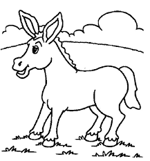 Free Printable Donkey Coloring Pages For Kids Animal Templates Animal Coloring Pages Farm Animal Coloring Pages