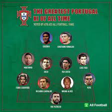 Channel 11 ) es el canal de televisión por suscripción de la federación portuguesa de fútbol. The Greatest Portugal Xi Of All Time Voted By Afers Check Out Who Make The Squad All Football
