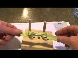 Check out our card making bows selection for the very best in unique or custom, handmade pieces from our shops. Bow Maker Tutorial Diy Gift Bow Diy Bow Bow Making Tutorials