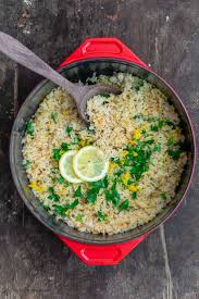 Greek Lemon Rice Made With Onions Garlic Fresh Lemon Juice And Herbs This Is An Easy Side Dish And Pair Greek Lemon Rice Greek Recipes Mediterranean Recipes