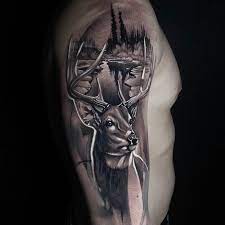 These designs are made on hands, back, thighs or side abdomen. Deer Tattoo Ideas Designs Tattoo Ideas