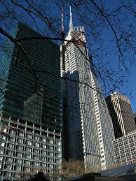 Bank of america tower at one bryant park is a 1,200 ft (366 m) skyscraper in the midtown district of manhattan in new york city, in the united states. Bank Of America Tower Simple English Wikipedia The Free Encyclopedia