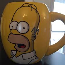 Homer Simpson Mug Homer Simpson Simpsons Cartoon The Simpsons