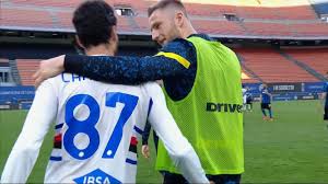 Barreto (43' st schick), torreira, linetty; Skriniar And Candreva After Inter 5 1 Sampdoria Fcintermilan