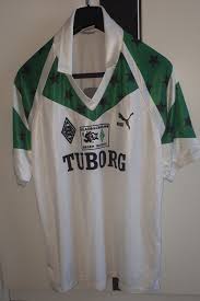 Borussia mönchengladbach (germany) official 3rd (event) football jersey season 2016/2017 of the bmg made by kappa color: Borussia Monchengladbach Home Fussball Trikots 1990 1991 Sponsored By Tuborg