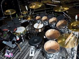 Adjust your bass drum pedal Drum Kits Of The Pros Stars Live And Studio Drum Setups In Pictures Drums Drum Kits Percussion Instruments