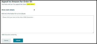 Obtenir la livraison ou le remboursement des produits. Comment Contester Une R Eacute Clamation Au Titre De La Garantie A Agrave Z Appel Eacute E Laquo Nbsp R Eacute Clamation S Nbsp Raquo Dans Cette Page D Rsquo Aide Nbsp Amazon Seller Central