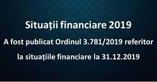 Reglementari contabile din 29 decembrie 2014 privind situatiile financiare anuale individuale si situatiile financiare anuale consolidate 58. SituaÈ›ii Financiare Bilant 2019 Omfp 3 781 2019 Theexperts Ro