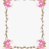 Seeking for free flower border png images? 1