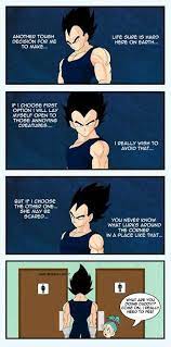 Fatherhood has long been a point of . Parenting With Vegeta Dragon Ball Super Funny Anime Dragon Ball Anime Dragon Ball Super