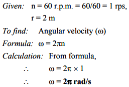 Vehicle speed, wheel rpm, rar. A Wheel Of Radius 2 Metre Is Making 60 Revolutions Per Minute Calculate The Angular Velocity Of Any Point On The Rim Sarthaks Econnect Largest Online Education Community