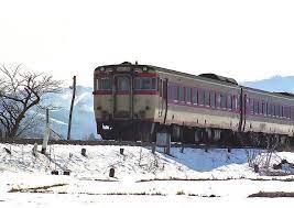 釜石線 昭和５５年 綾織駅付近 急行五葉 鉄道 写真 私鉄 鉄道