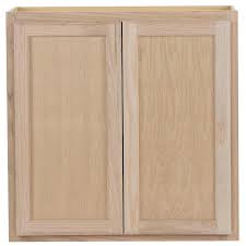 Project Source 30 In W X 30 In H X 12 In D Natural Unfinished Door Wall Stock Cabinet Lowes Com In 2020 Stock Kitchen Cabinets Stock Cabinets Cabinet Door Replacement
