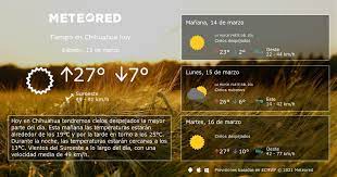 Tiempo En Chihuahua Clima A 14 Dias Meteored