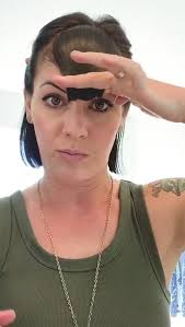 We’d rather you grow them out and wait to let the professionals take care  of it ... but if your bangs are driving you batty .... here are some tips  from our stylist Annie! , Remember this is a quick ...