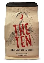 The Ten Jubilaums Bio Espresso Ab 8 40 Bio Kaffee Rosterei Kaffee