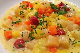 Kohlrabieintopf Mit Cabanossi Von Ferrax Chefkoch Rezept Kohlrabi Eintopf Eintopf Rezepte