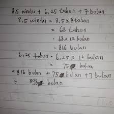 Apakah anda tahu jawaban yang benar? Umur Sebuah Prasasti 8 5 Windu Lebih 6 25 Tahun Lebih 7 Bulan Umur Prasasti Tersebut Brainly Co Id