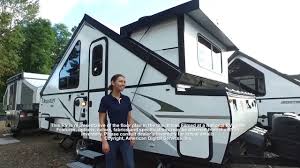 High wall models also include high wall package. Forest River Flagstaff Hard Side High Wall 21dmhw Youtube