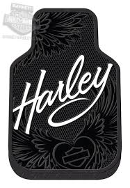 Pc1479 Harley Davidson Set Of 2 Harley Script Front Floor Mats Barnett Harley Davidson Harley Davidson Harley Gear Harley