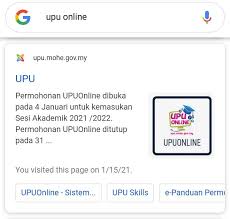 Permohonan upu online bagi kemasukan ke universiti awam (ua), politeknik, institusi latihan kemahiran awam (ilka) dan kolej komuniti sesi akademik setelah itu, anda boleh mula kemukakan permohonan upu online 2021/2022 pada tarikh dan waktu yang ditetapkan. Daftar Upu
