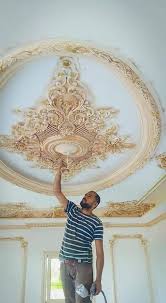 Pin By Mohammed Lagliti On تشطيبات جبس Classic Living Room Kitchen Redesign Ceiling