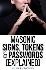 Masonic Signs, Tokens & Passwords (Explained)