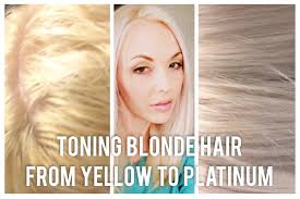 Diy Toning Bleached Blonde Hair From Brassy To Platinum At Home Yellow Orange Grey Silver White Toning Blonde Hair Bleach Blonde Hair Blonde Hair At Home