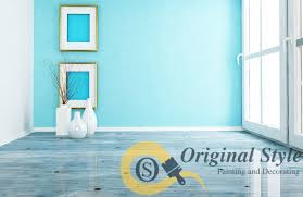 Kitchen primed white with drop cloths and paint buckets. Interior And Exterior House Painting In Dublin Os Decor
