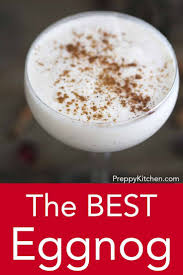 Eggnog Is The Quintessential Christmas Cocktail Filled With Spiced Rum Bourbon And Lots Of Creamy Goodness It S Easy Drink Recipes Rum Recipes Eggnog Recipe