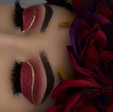 About press copyright contact us creators advertise developers terms privacy policy & safety how youtube works test new features press copyright contact us creators. Red And Gold Makeup Makeup Ojos Red Eyeshadow Makeup Homecoming Makeup