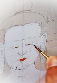 Meditational Art Therapy Buddha Art Painting Buddhism Art Tibetan Art