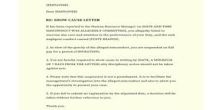 Letters of explanation are requirements from secondary authorities that own or back the loan in many cases. Show Cause Notice To Employee For Misconduct Qs Study