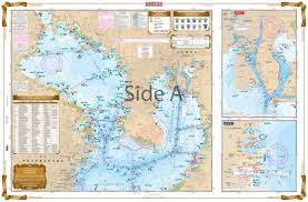 Waterproof Charts Tampa Bay Area Florida Inshore Fishing Nautical Marine Charts