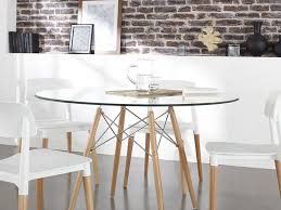 Chaise Design Retro Copenhague Achatdesign Table Salle A Manger Table Ronde En Verre Salle A Manger Verre
