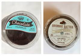 Is Chocolate Hummus Actually Good We Tried Aldi S Trader Joe S And Here S Our Report Chocolate Hummus Dessert Hummus Trader Joes