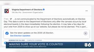 Did Your Vote Count Virginia Election Officials Address Viral Post