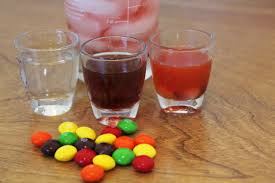 How To Make A Shot Called Skittles Skittles Shot Vodka Shots Vodka Shots Recipe