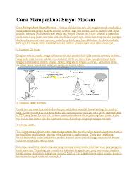 Pada saat masih pakai gingerbread, ray saya pakai baseband 64. Doc Cara Memperkuat Sinyal Modem Ikhwan Learn Academia Edu