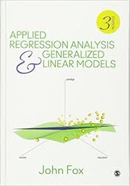 Regression And Linear Modeling Best Practices And Modern Methods Pdf Applied Regression Analysis And Generalized Linear Models 3rd Edition In 2020 Regression Analysis Regression Analysis