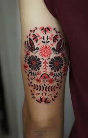Small Day Of The Dead Skull Tattoo Wrist Small Day Of The Dead Tattoos