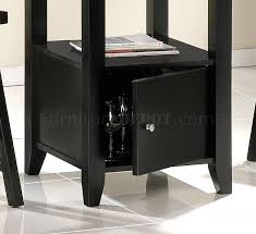 Maybe you would like to learn more about one of these? Black Finish Contemporary Counter Height Dinette W Storage Table