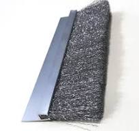 Spazzole per strisce profilo in alluminio profili in alluminio industriale  spazzola per strisce spazzola per strisce di filo d'acciaio industriale