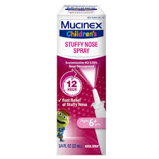 You can't get a sound sleep if your nose is blocked! Mucinex Children S Stuffy Nose Nasal Spray 0 75 Oz Mucinex Usa