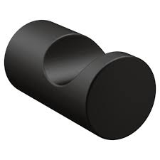 Robe hook for the bathroom. New Matte Black Or Matte White Robe Hook Wall Hooks Hangers Home Garden