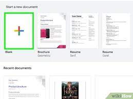 There are two ways to make a brochure. How To Make A Brochure Using Google Docs Wikihow